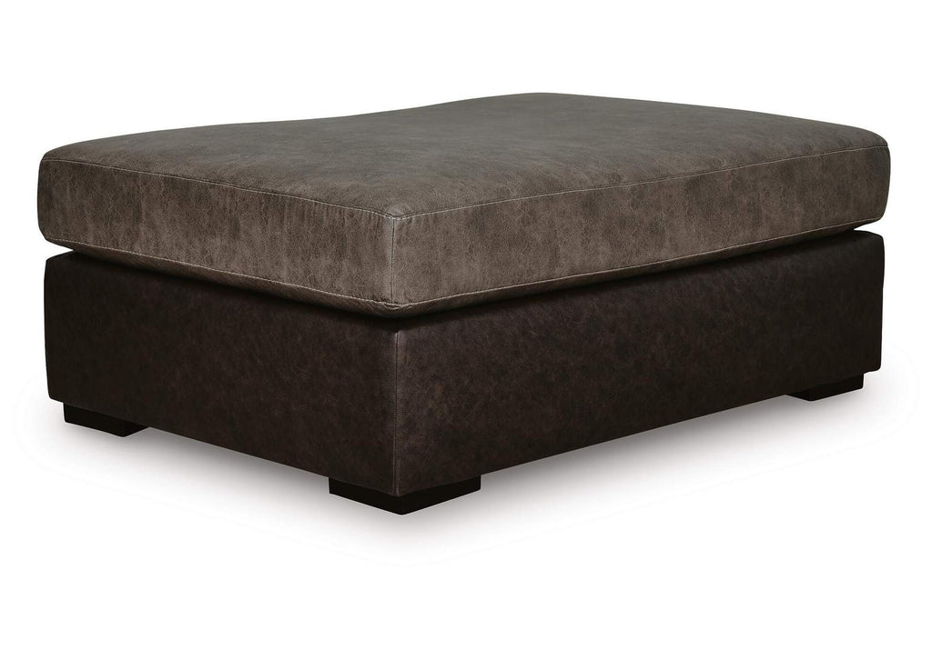 Castille Way Oversized Accent Ottoman angled view