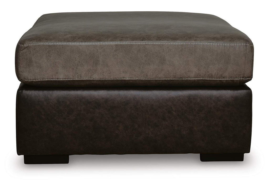 Castille Way Oversized Accent Ottoman side view