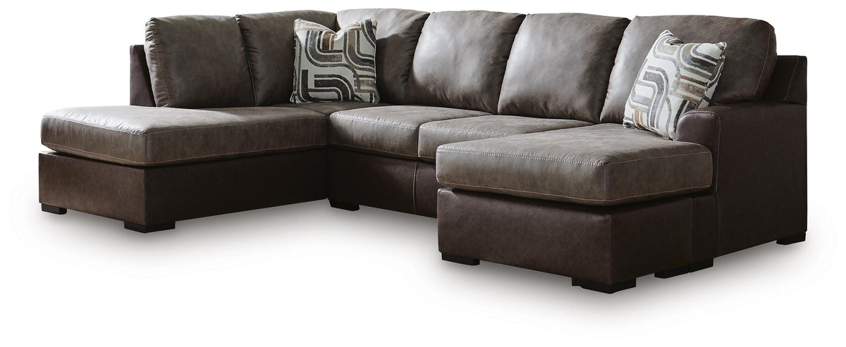 Castille Way sectional, 2-Piece Sectional with Chaise · Left-Facing Chaise · 122 × 86 × 39 in, view 1
