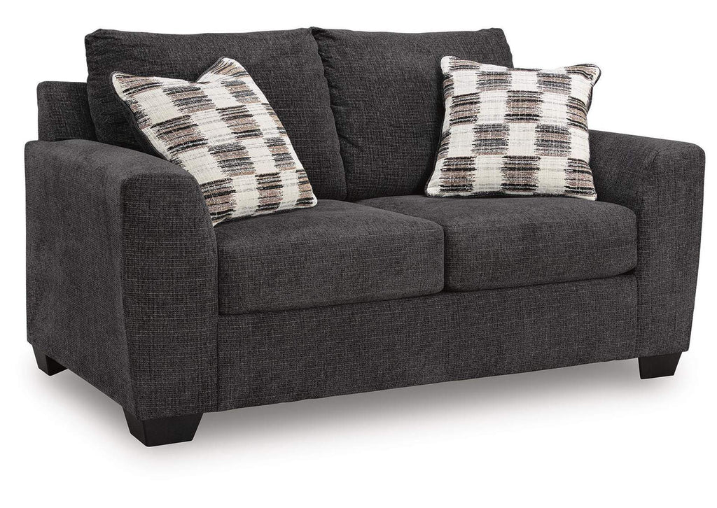 Loreo Loveseat angled view