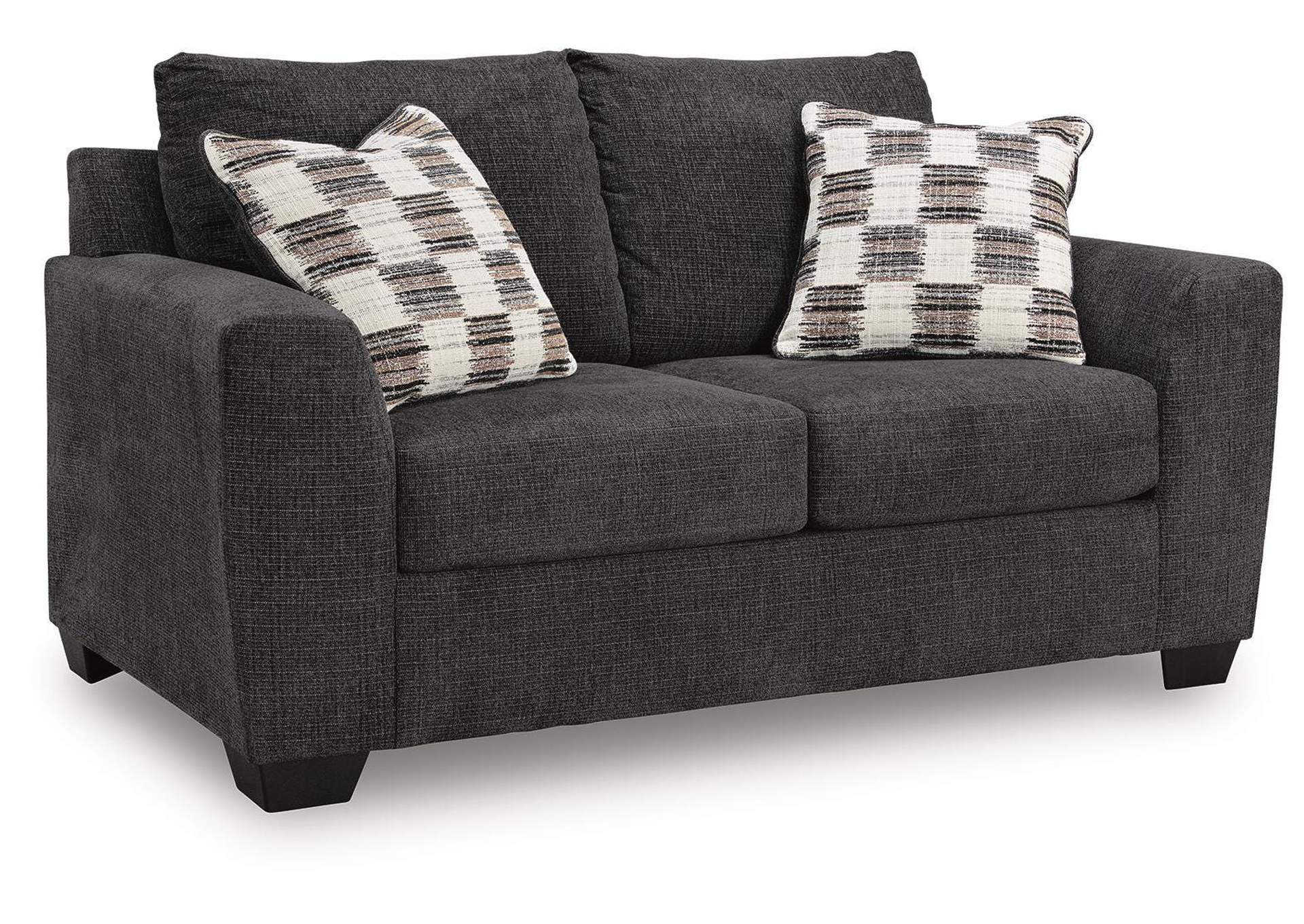 Loreo Loveseat angled view