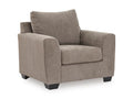 Loreo Chair in Truffle, angle view