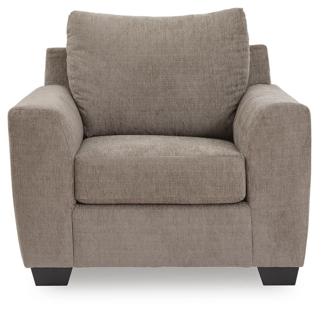 Loreo Chair in Truffle, front view