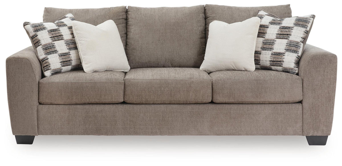 Loreo Sofa in Truffle, front view