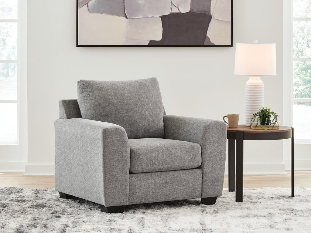 Loreo Chair in Flint, lifestyle view