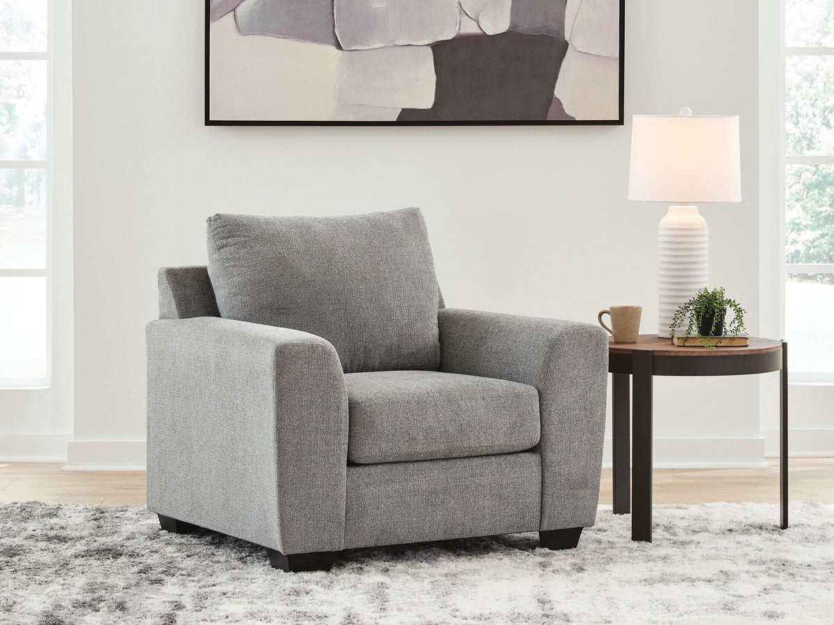 Loreo Chair in Flint, lifestyle view