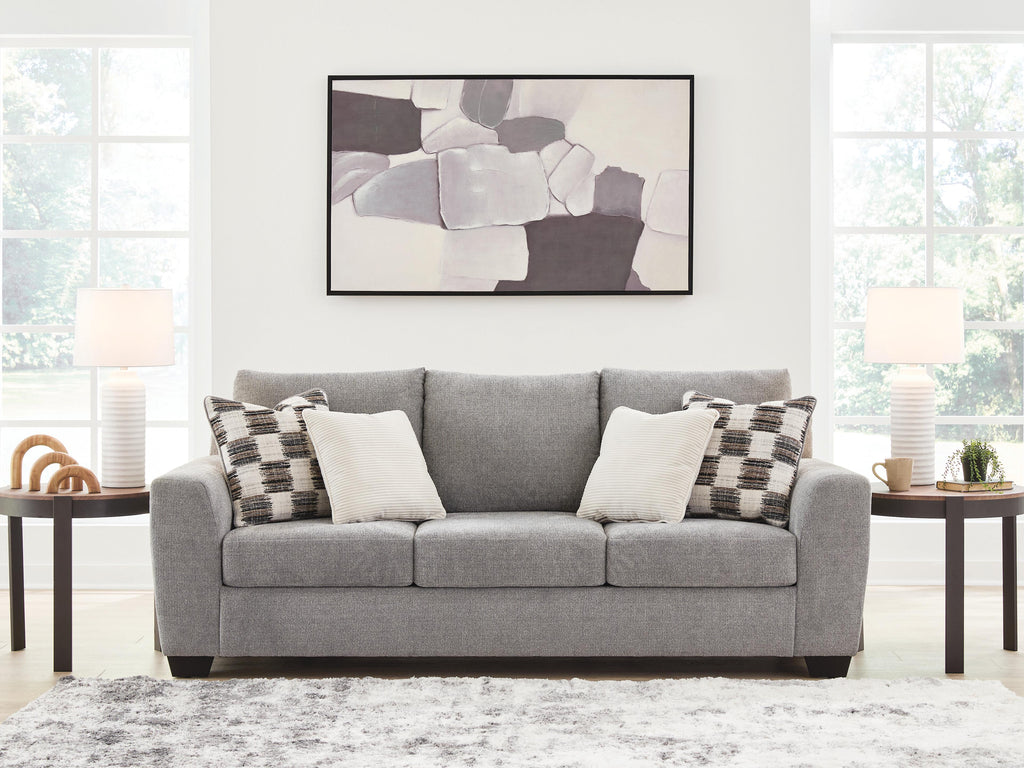 Loreo Sofa in Flint, lifestyle view