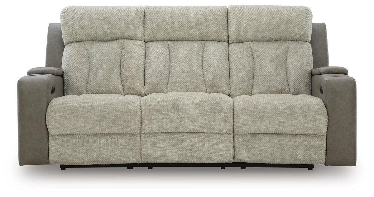 Branthorpe Power Reclining Sofa in Sisal, front view