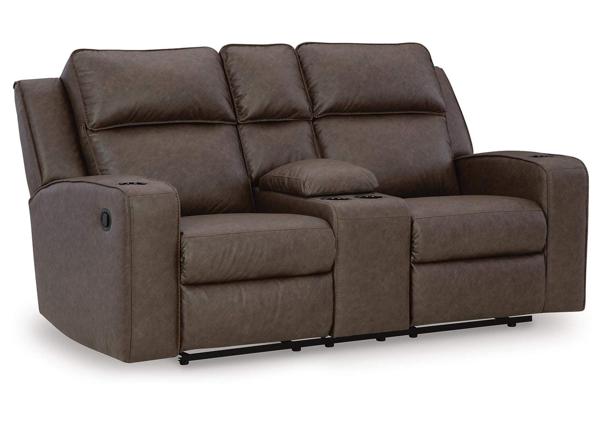 Lavenhorne Sofa, Loveseat and Recliner angled view