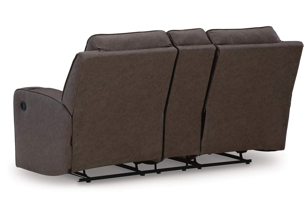 Lavenhorne Reclining Loveseat with Console