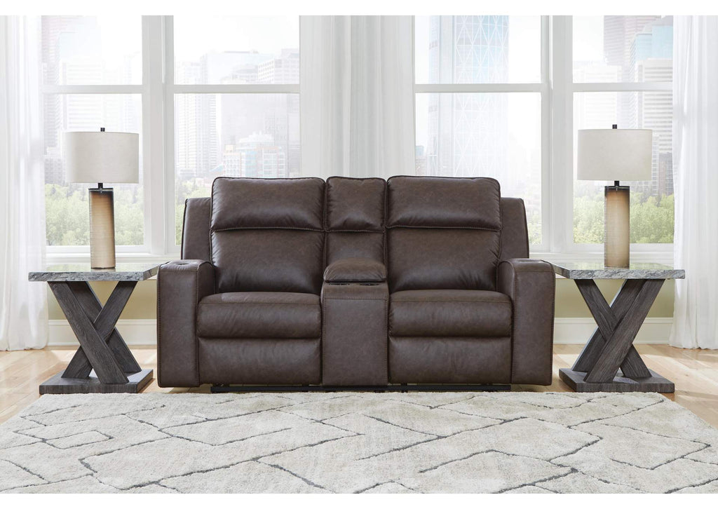 Lavenhorne Reclining Loveseat with Console