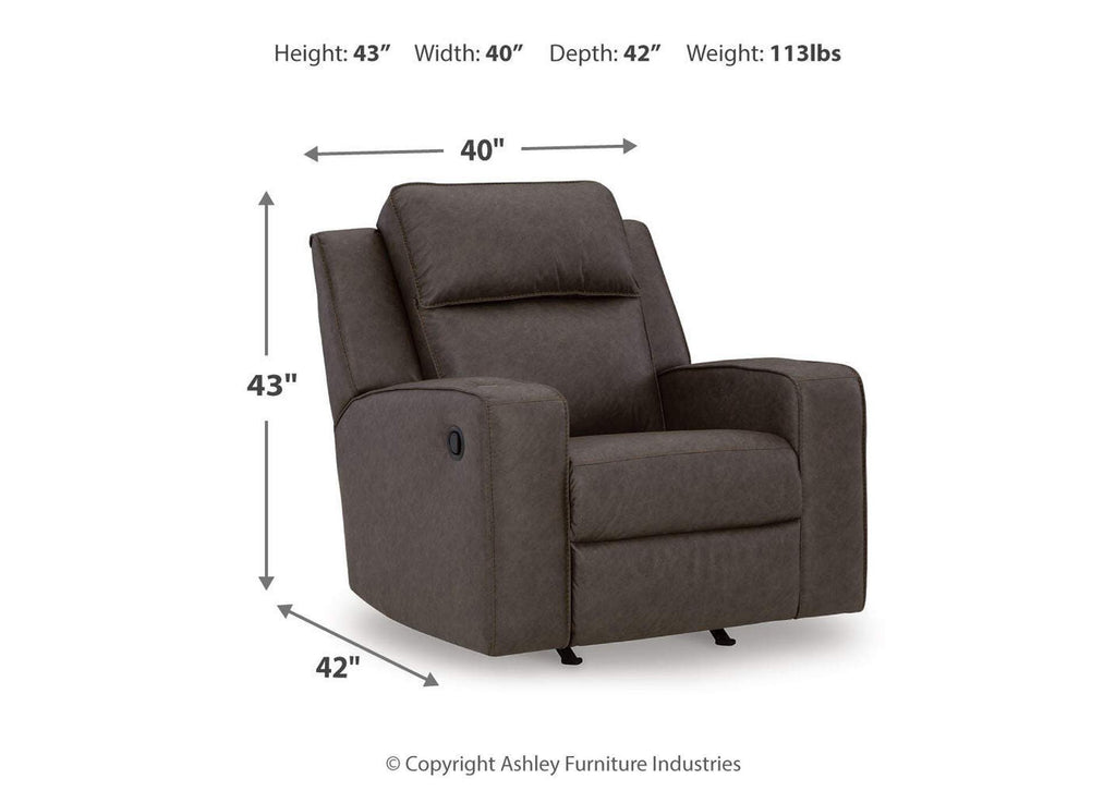 Lavenhorne Recliner dimensions