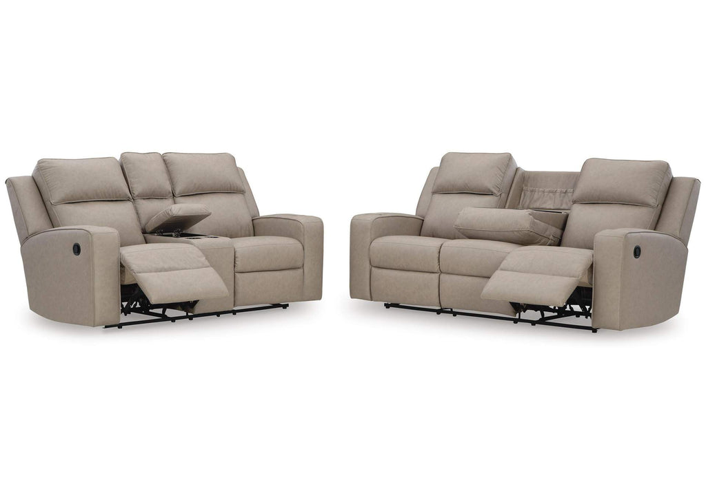 Lavenhorne Manual Reclining Sofa and Loveseat