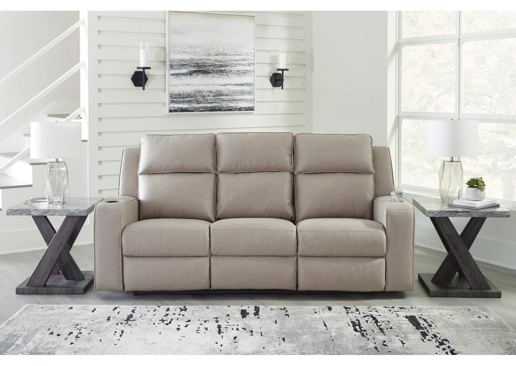 Lavenhorne Reclining Sofa with Drop Down Table