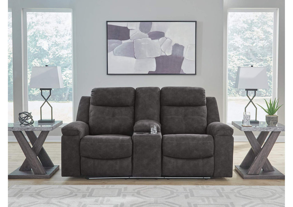 Brysonview Reclining Loveseat with Console