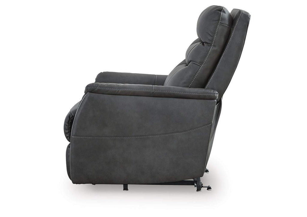Strawbill Power Lift Recliner side view