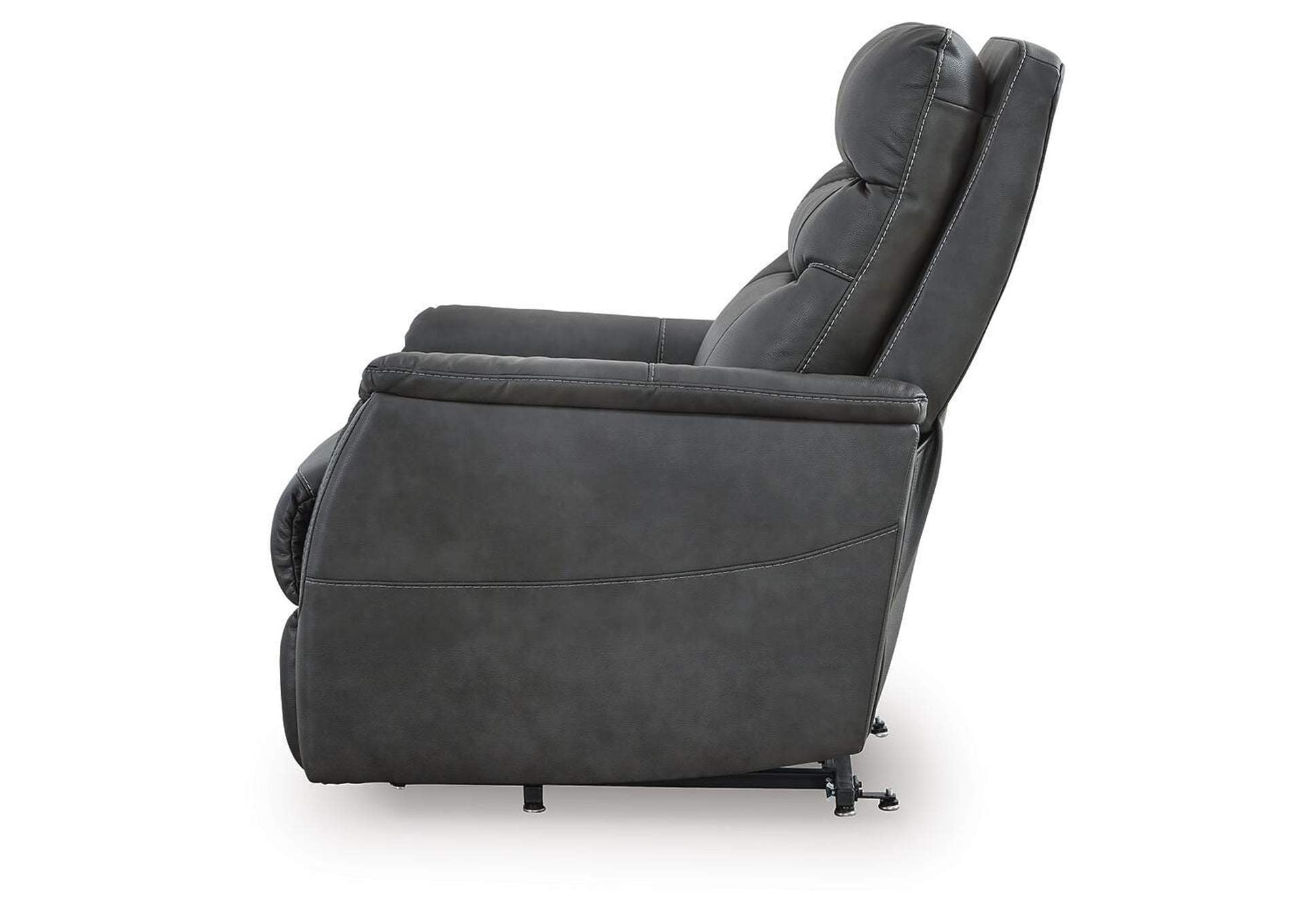 Strawbill Power Lift Recliner side view