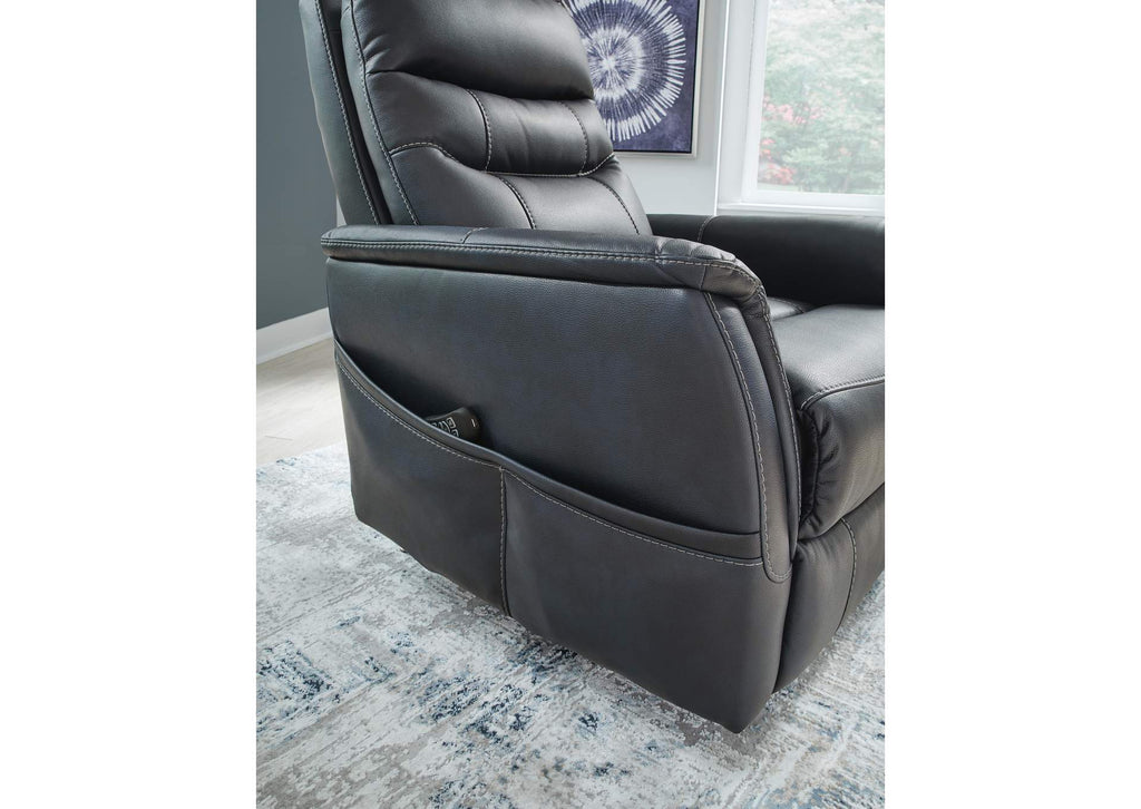 Strawbill Power Lift Recliner detail