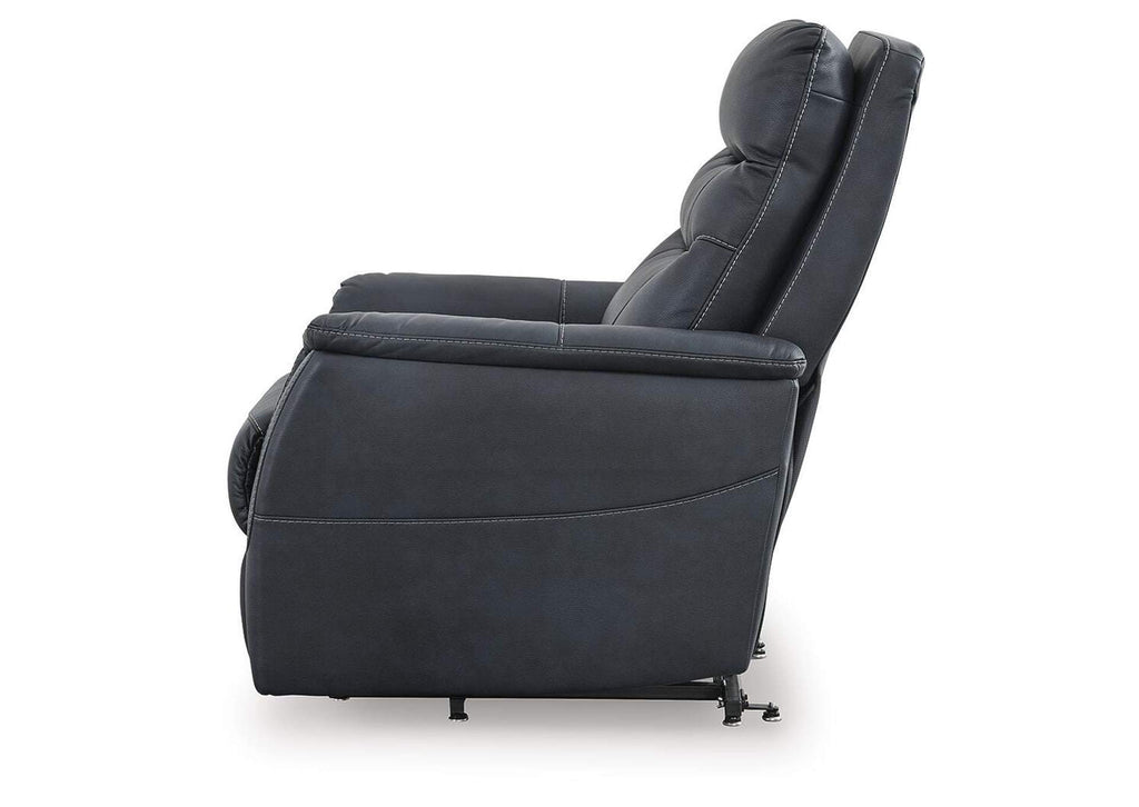 Strawbill Power Lift Recliner side view