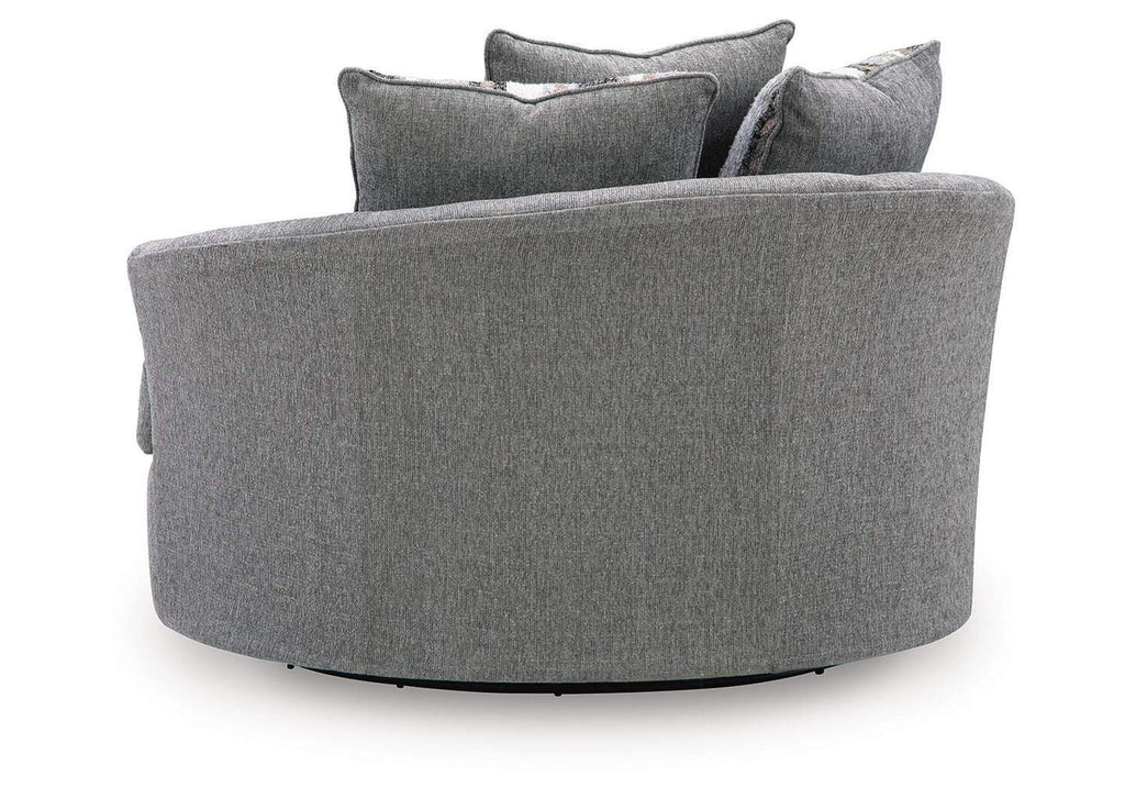 Creston Heights Oversized Swivel Accent Chair