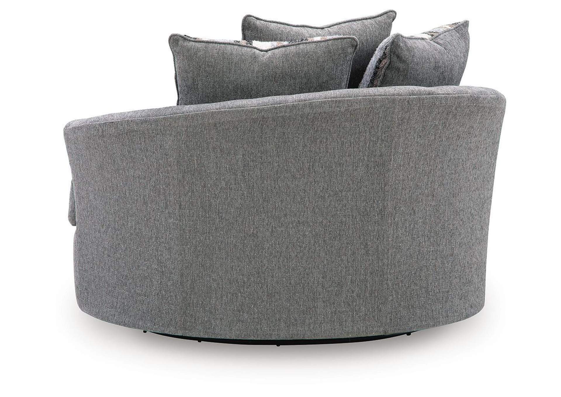 Creston Heights Oversized Swivel Accent Chair
