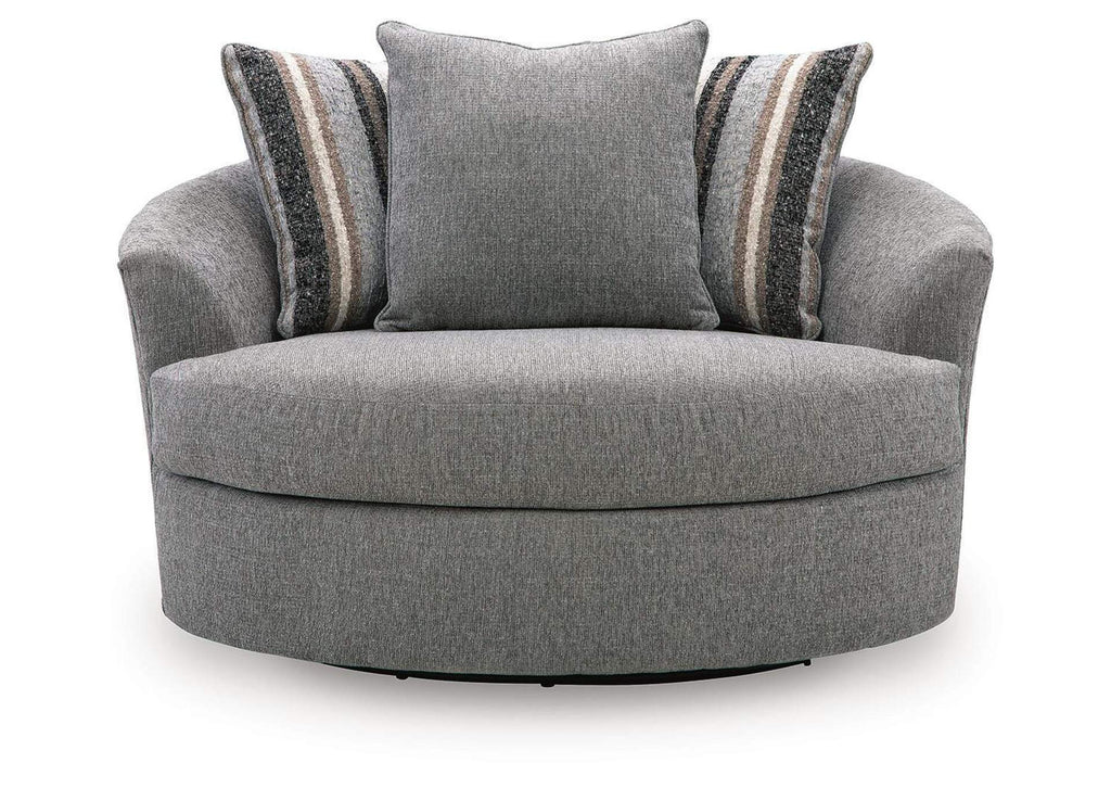 Creston Heights Oversized Swivel Accent Chair