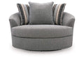Creston Heights Oversized Swivel Accent Chair