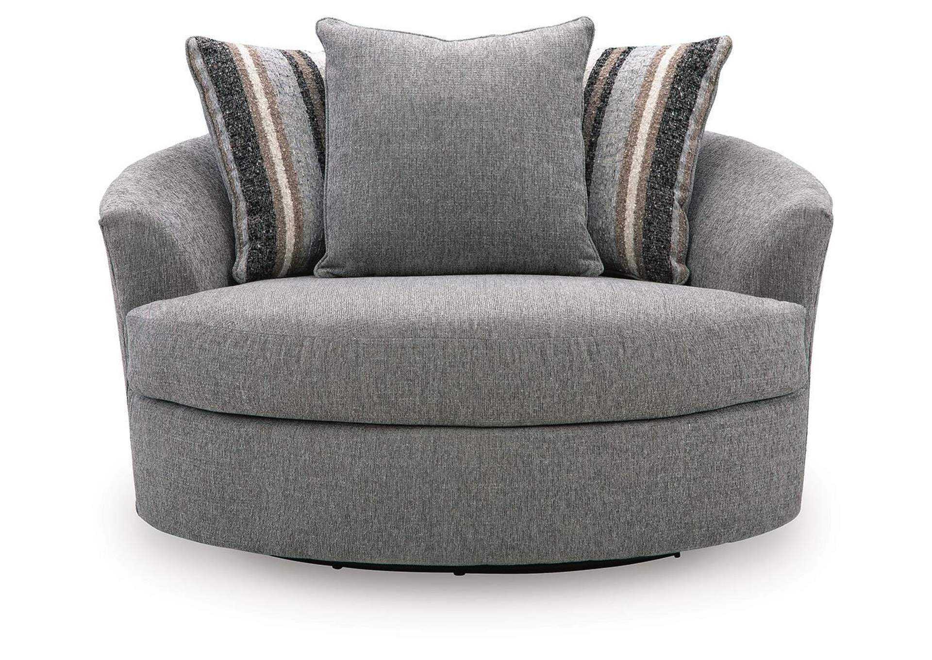 Creston Heights Oversized Swivel Accent Chair