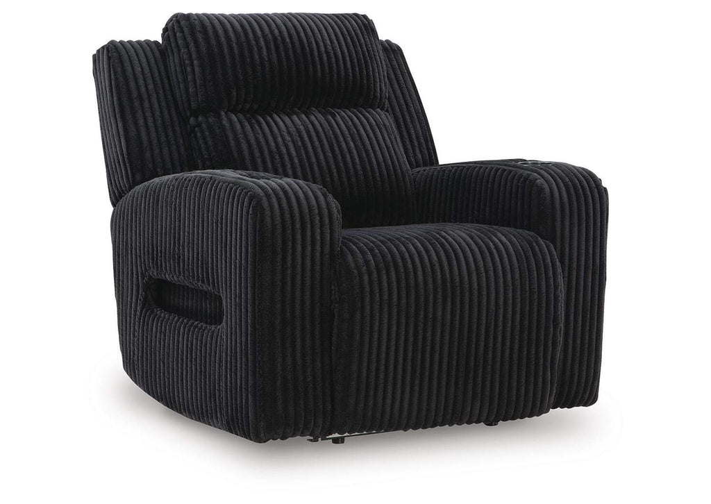 Forest Lake Power Recliner angled view