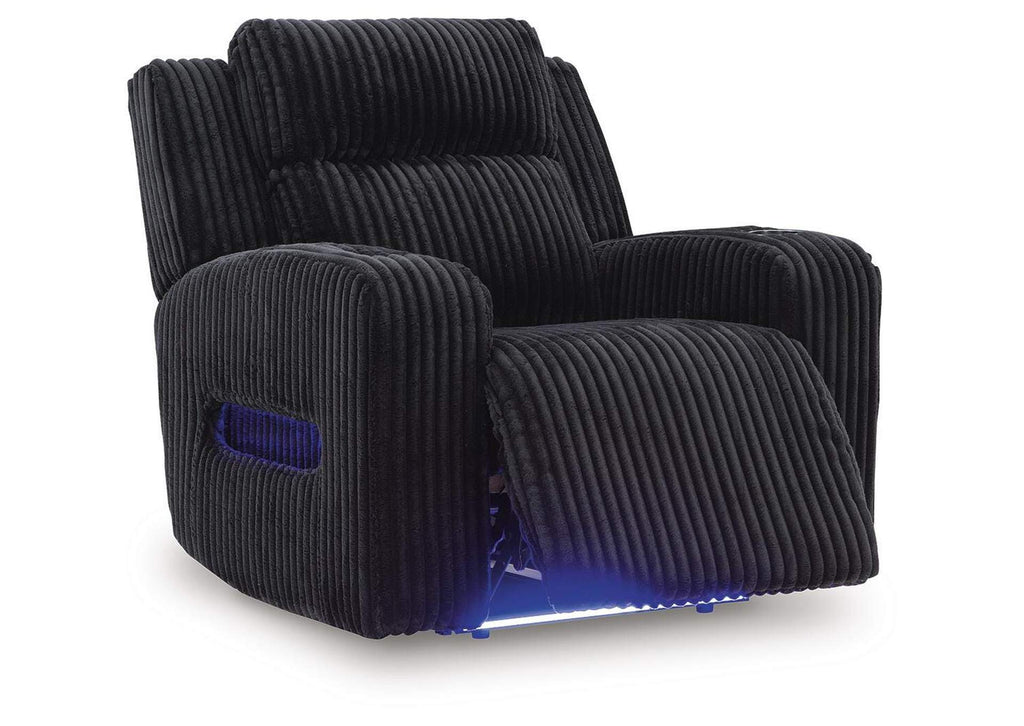 Forest Lake Power Recliner angled view
