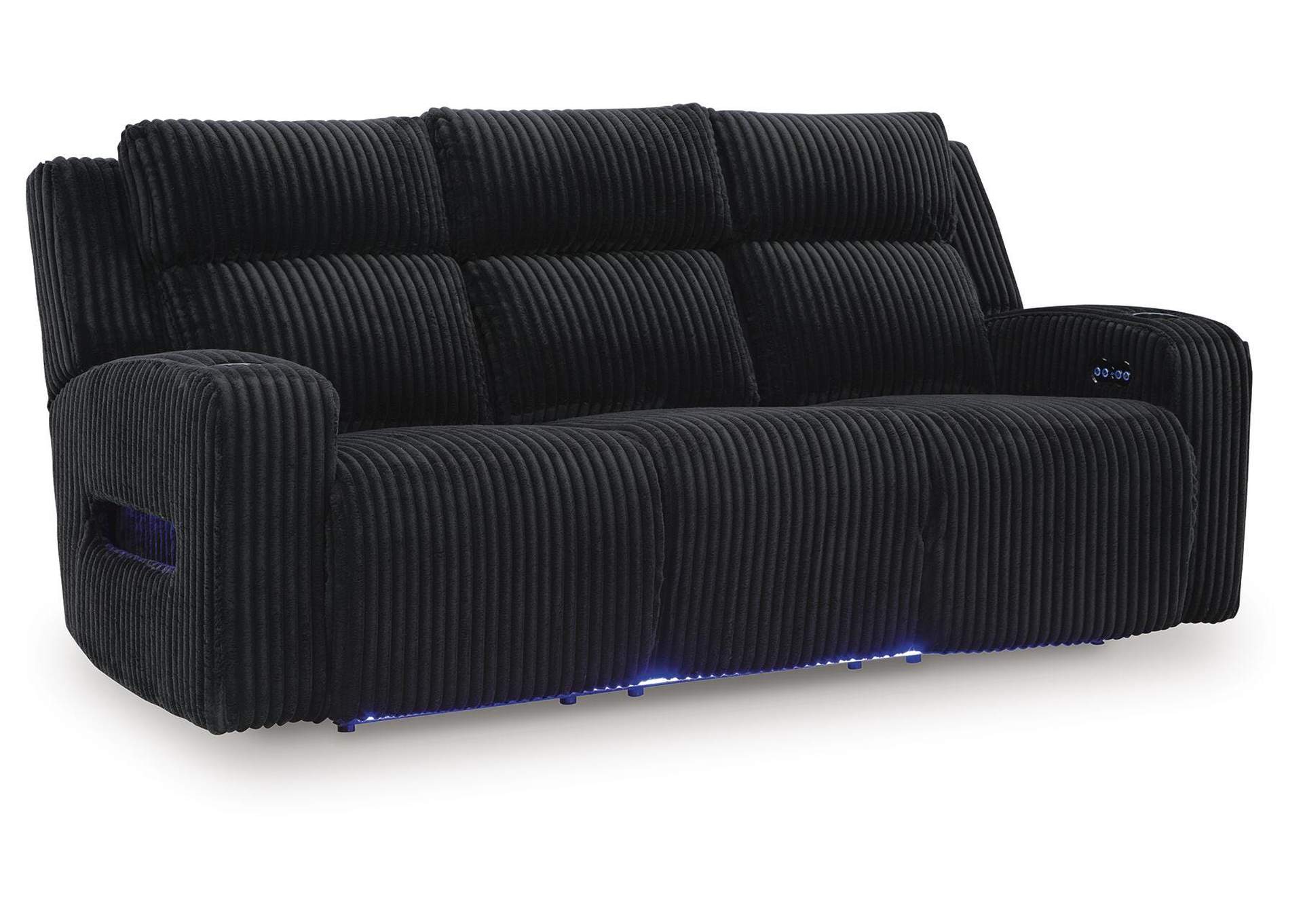 Forest Lake Power Reclining Sofa angled view