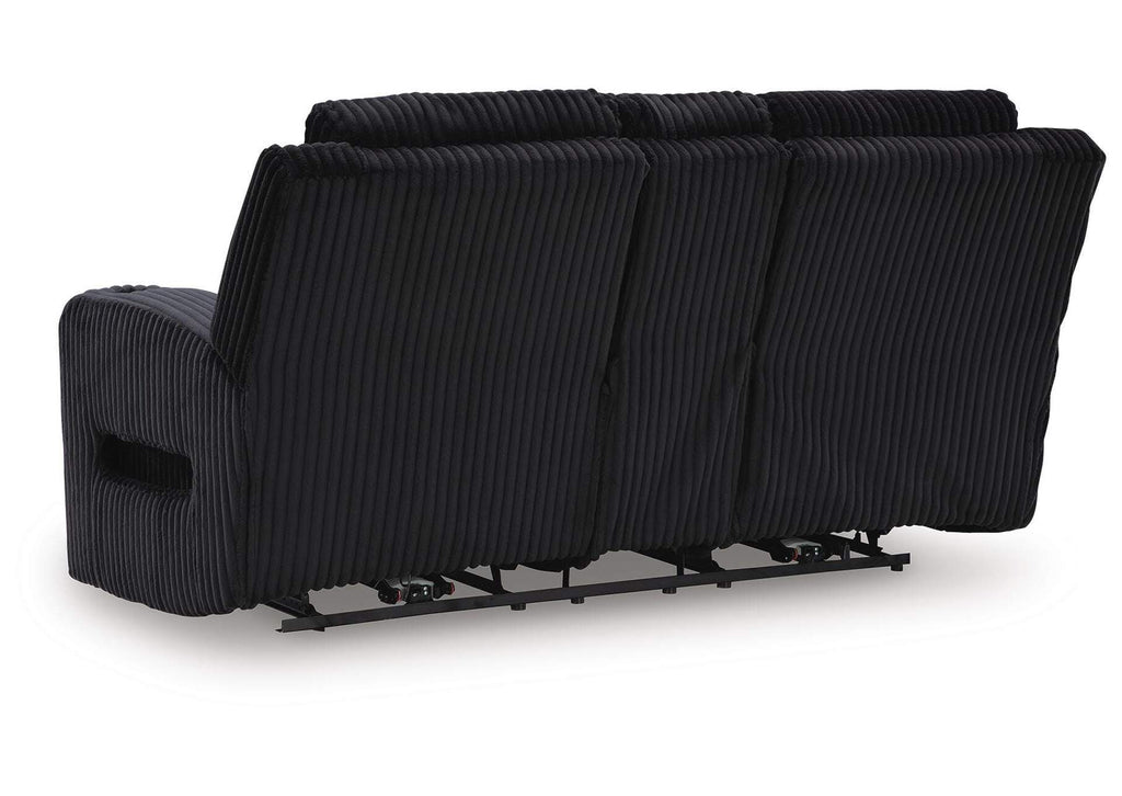 Forest Lake Power Reclining Loveseat with Console