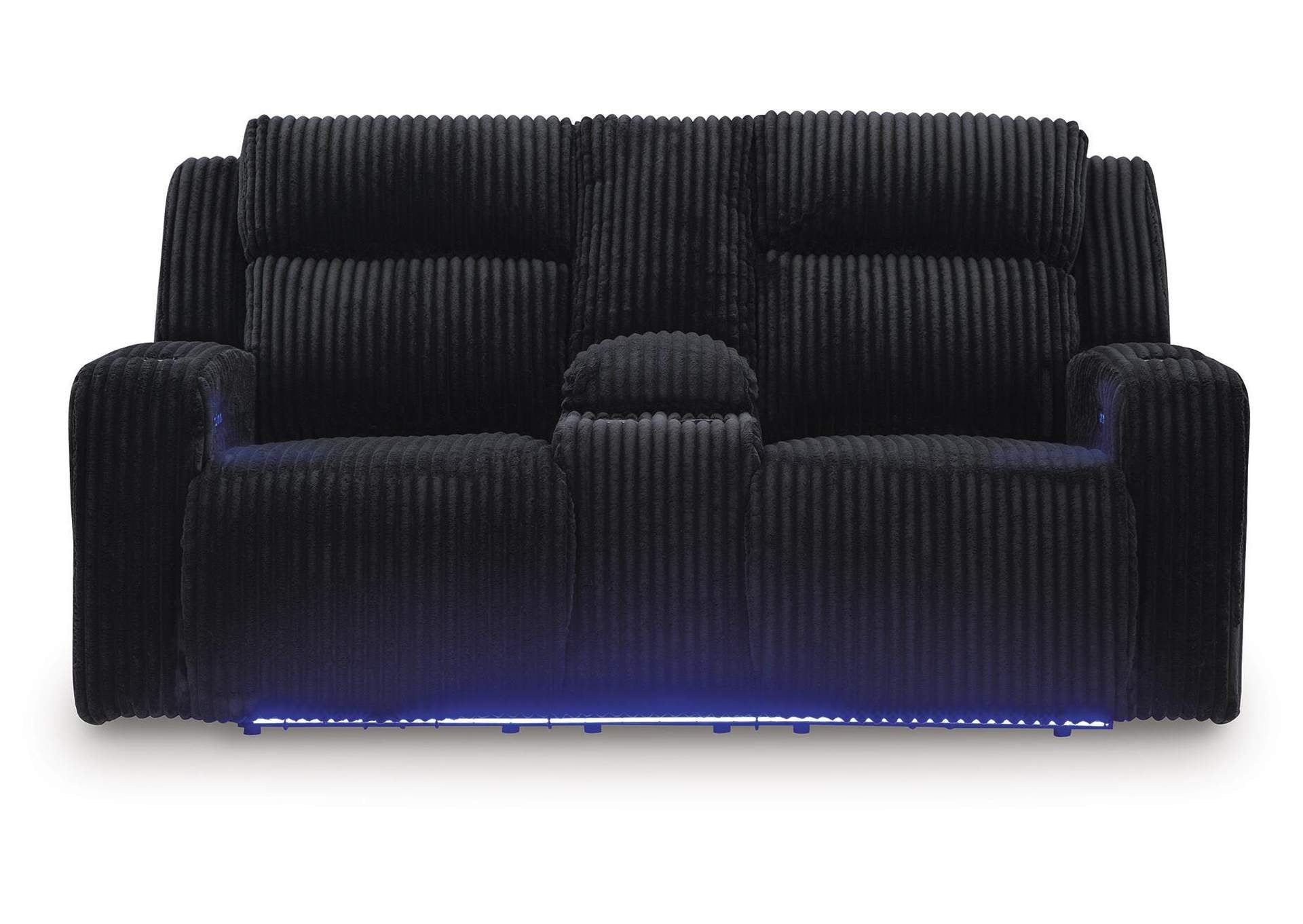 Forest Lake Power Reclining Loveseat with Console