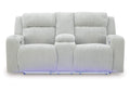 Forest Lake Power Reclining Loveseat with Console