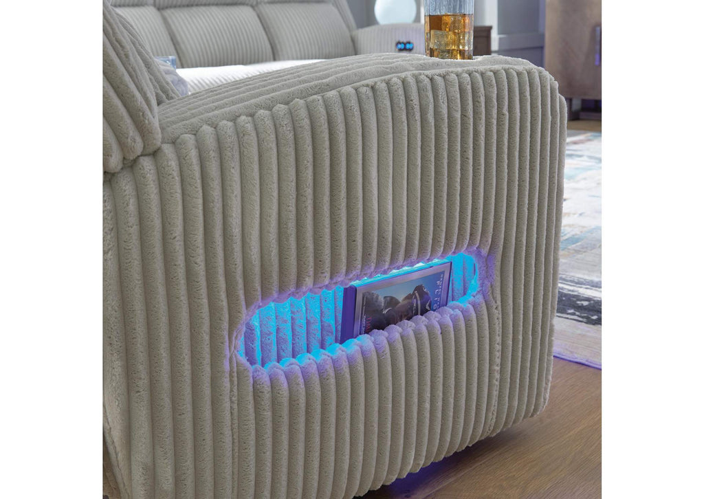 Forest Lake Power Reclining Sofa side view