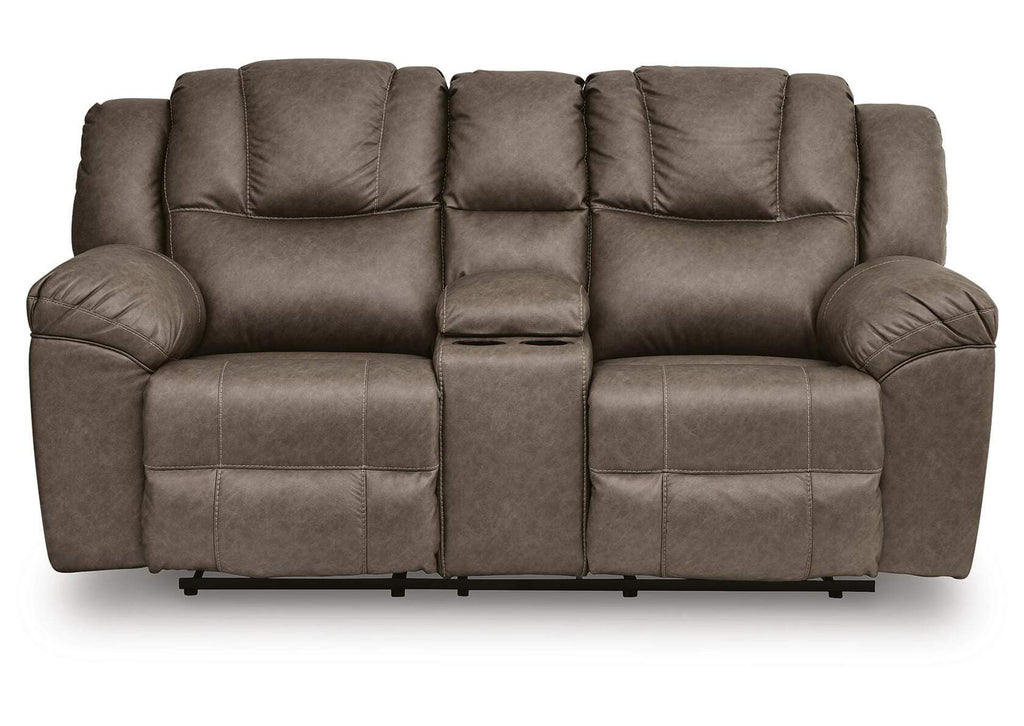 Lowilla Reclining Loveseat with Console