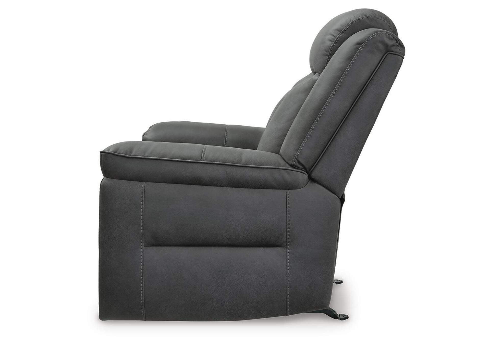 Status Check Recliner side view