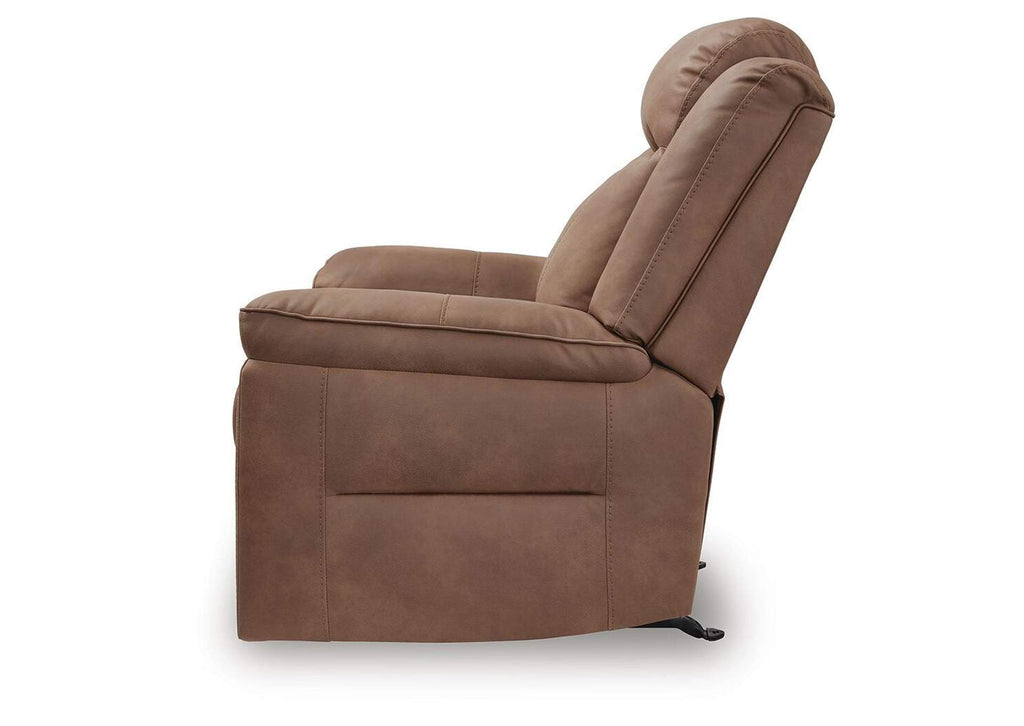 Status Check Recliner side view