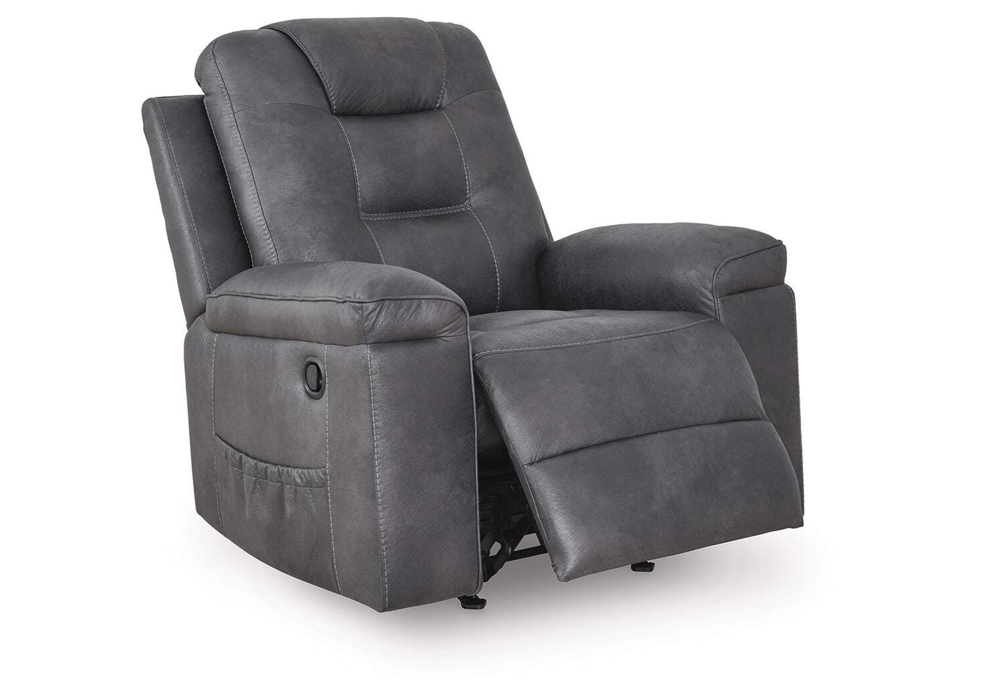 Stockworth Recliner angled view
