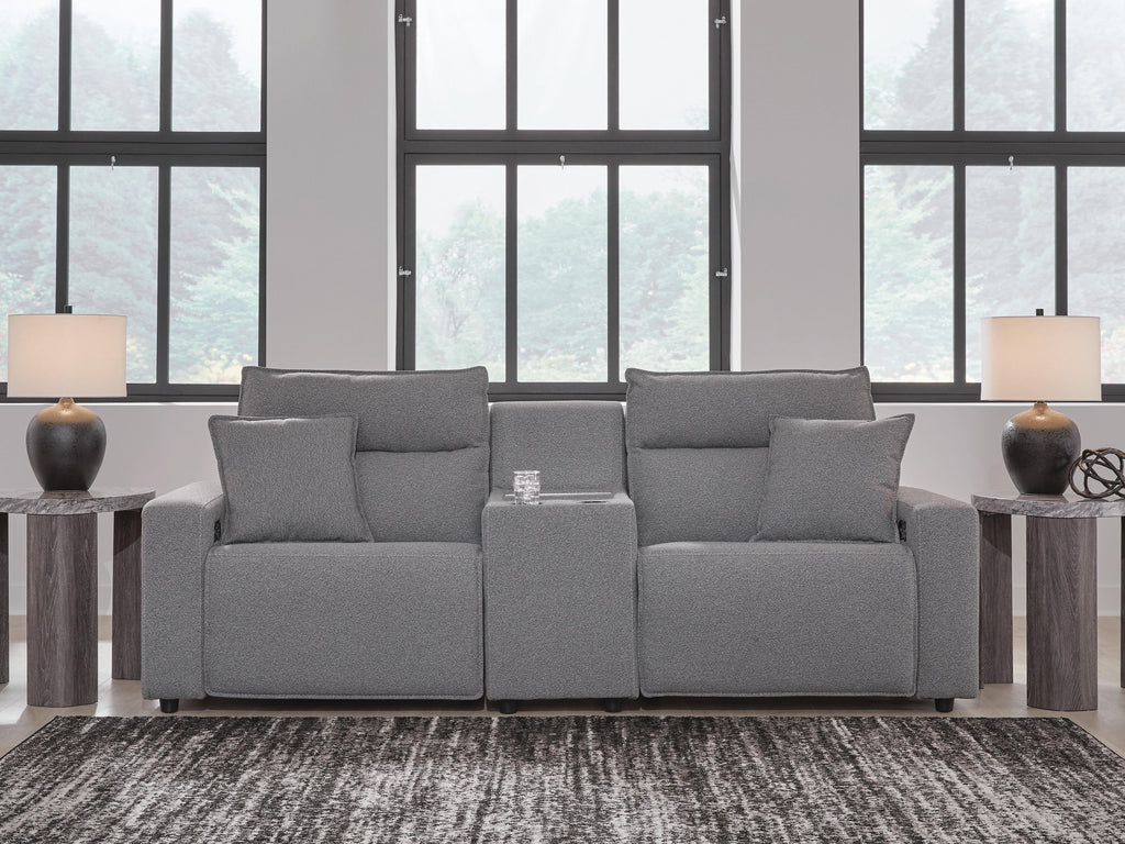 Modmax II sectional, 3-Piece Power Reclining Sectional with Console · 103 × 42 × 42 in, view 2
