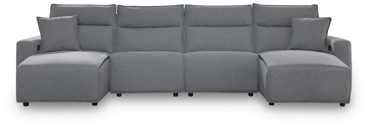 Modmax II sectional, 4-Piece Power Reclining Sectional with Chaise · 152 × 66 × 42 in, view 1