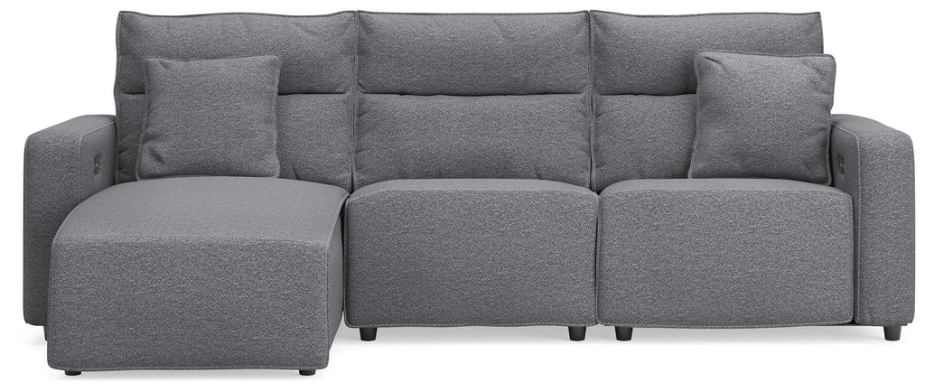 Modmax II sectional, 3-Piece Reclining Sofa Chaise · 118 × 66 × 42 in · 65906S23, view 1