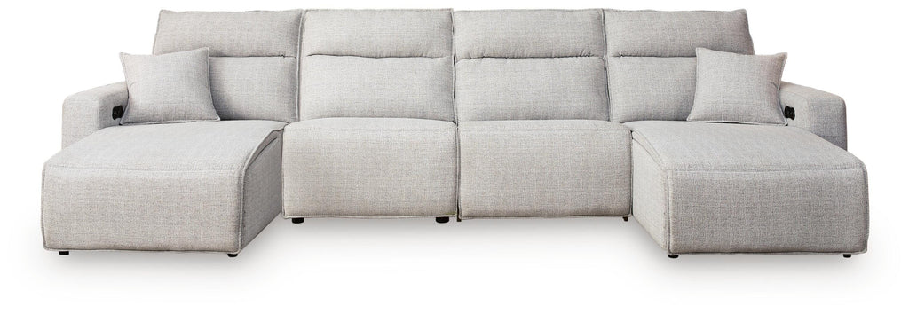 Modmax II sectional, 4-Piece Power Reclining Sectional with Chaise · 152 × 66 × 42 in, view 1
