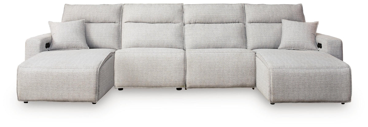 Modmax II sectional, 4-Piece Power Reclining Sectional with Chaise · 152 × 66 × 42 in, view 1