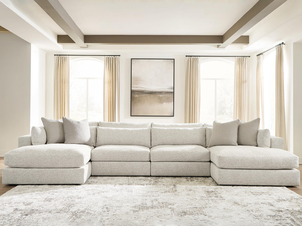 Ashbourne Estate sectional, 4-Piece Double Chaise Sectional · Left-Facing Chaise · 174 × 69 × 37 in, view 2