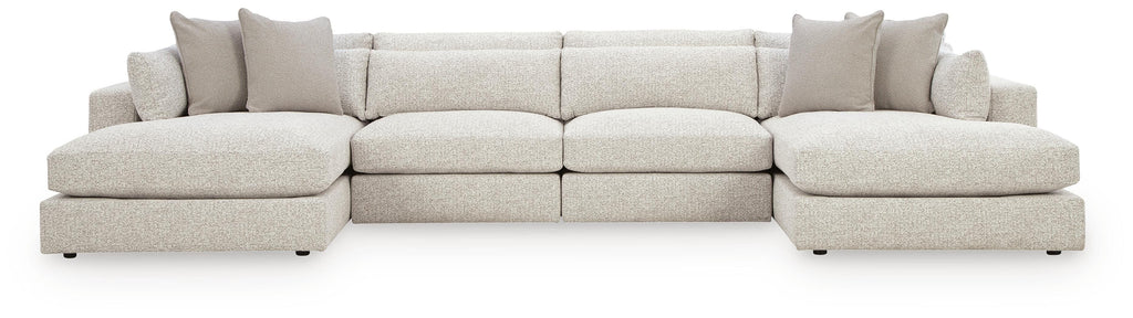Ashbourne Estate sectional, 4-Piece Double Chaise Sectional · Left-Facing Chaise · 174 × 69 × 37 in, view 1