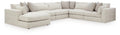 Ashbourne Estate sectional, 6-Piece Sectional with Chaise · Left-Facing Chaise · 170 × 131 × 37 in, view 1