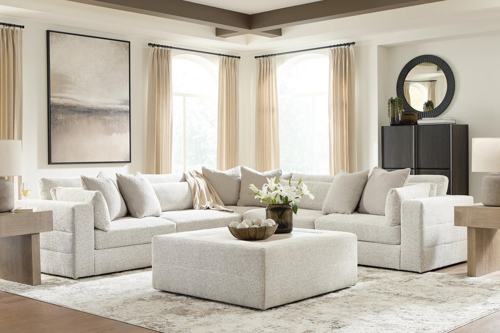 Ashbourne Estate sectional, 5-Piece Sectional · 131 × 131 × 37 in, view 4