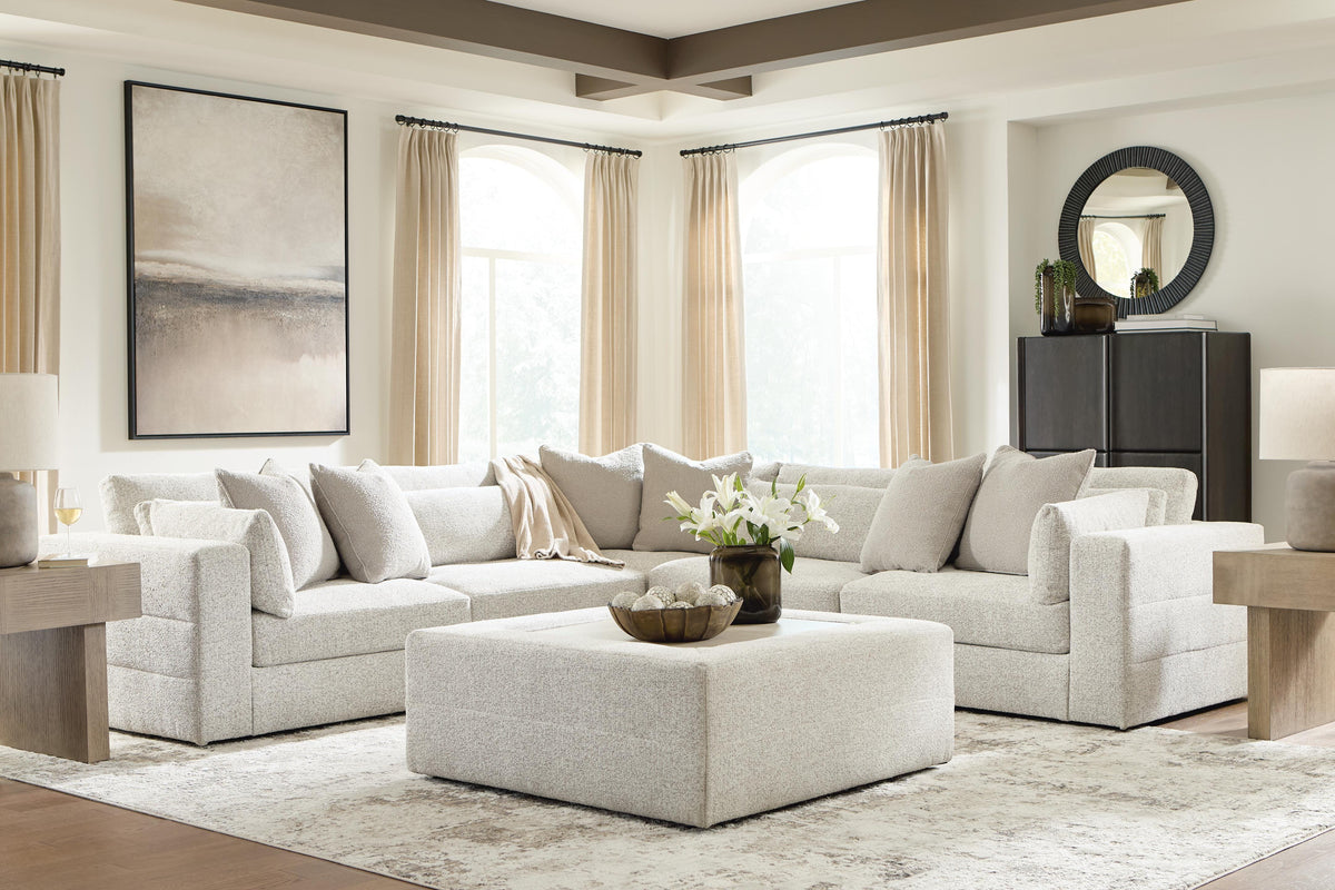 Ashbourne Estate sectional, 5-Piece Sectional · 131 × 131 × 37 in, view 4