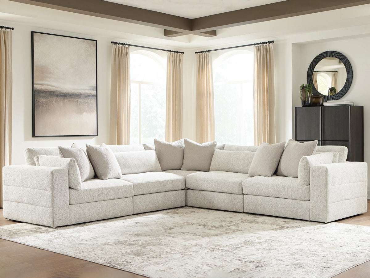 Ashbourne Estate sectional, 5-Piece Sectional · 131 × 131 × 37 in, view 2